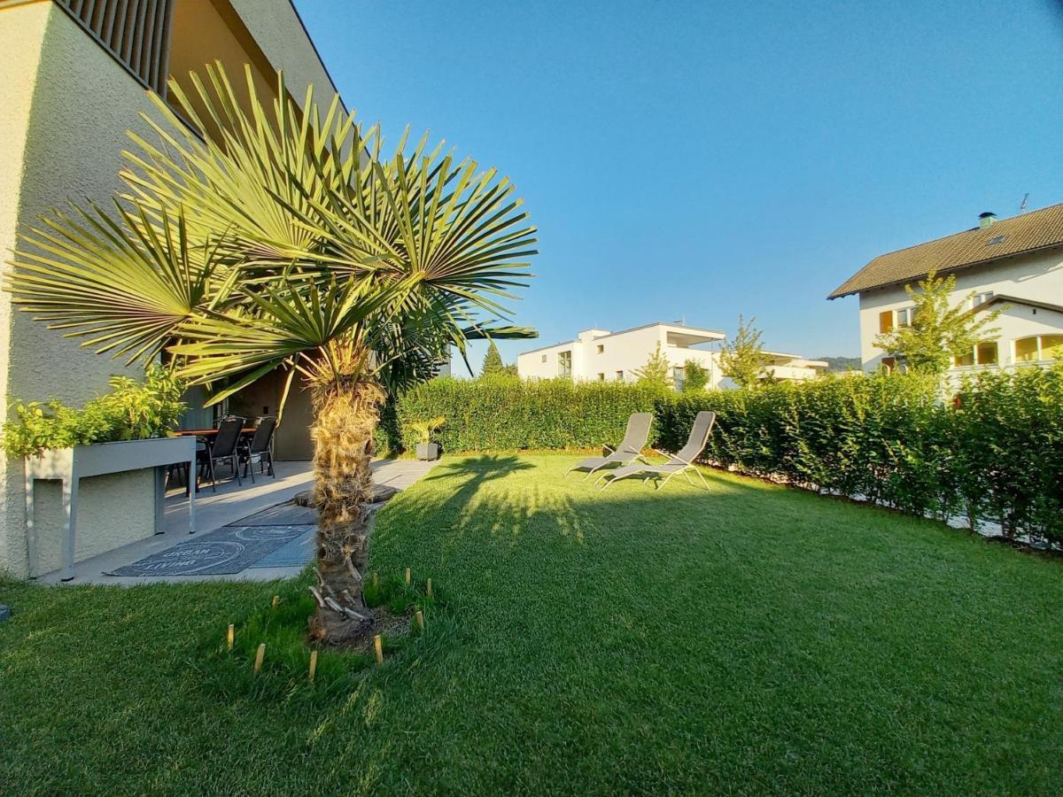 Casa Mansa - Ferienwohnung Mit Gemutlichem Garten Wolfurt Dış mekan fotoğraf
