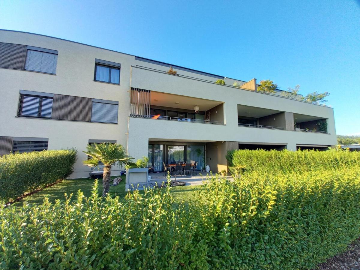 Casa Mansa - Ferienwohnung Mit Gemutlichem Garten Wolfurt Dış mekan fotoğraf